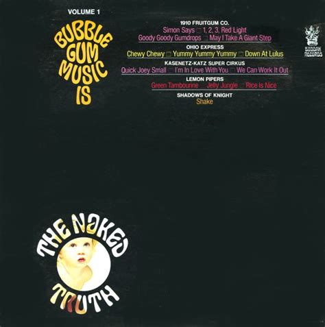 Various Bubble Gum Music Is The Naked Truth Volume 1 LP