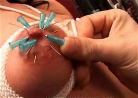 Needle Pain BDSM Extreme Tit Torture Pussy Torture Fetish PornBB