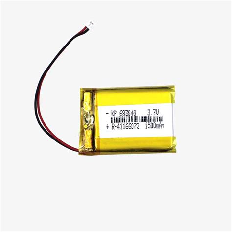 V Mah Lithium Polymer Lipo Rechargeable Battery Model Kp