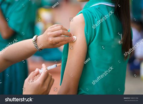 Prophylactic Hpv Vaccination Anal Cancer Thailand Stock Photo 708591358