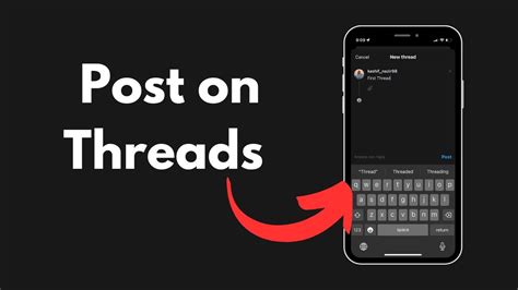 How To Post On Threads Quick Simple Youtube