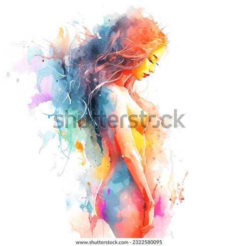 Sexy White Girl Nude Over Royalty Free Licensable Stock Illustrations Drawings