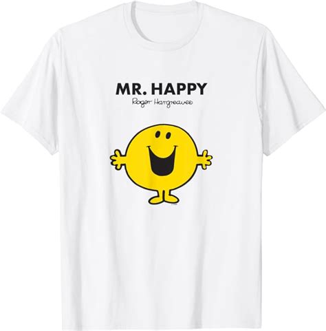 Mr Men Mr Happy T Shirt Uk Fashion