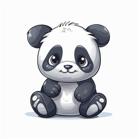 Ilustra O Em Vetor Panda Fofo Vetor Premium