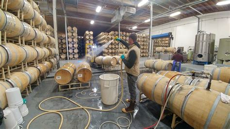 Winery Barrel Management Stacking Arrangements