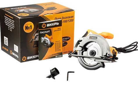 Дисковая пила ДП-160/1200 Вихрь - купить в интернет-магазине OZON с ...