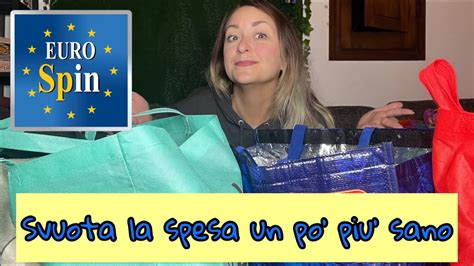 Il Primo Svuota La Spesa EUROSPIN Dell Anno La Spesa Sana YouTube