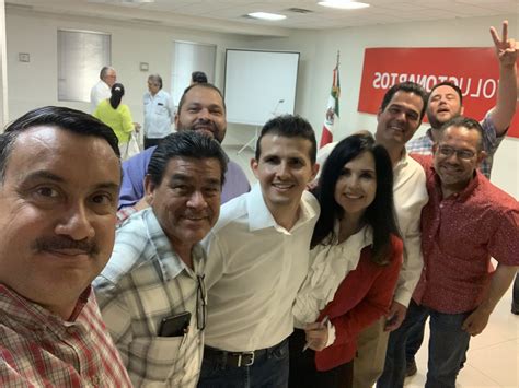 On Simo Aguilera Burrola On Twitter Con El Presidente Del Cde Del Pri