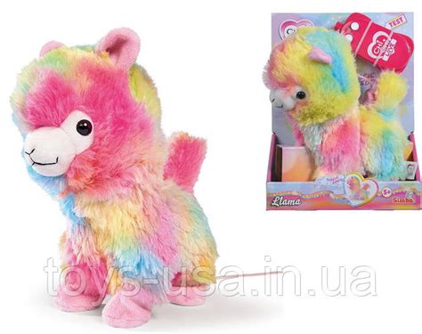 Купить Мягкая игрушка Chi Chi Love Simba Toys Лама 20 см 5893022, цена ...