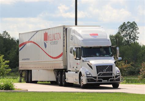 Wellington Motor Freight Adair Michigan Usa Volvo Plate Flickr