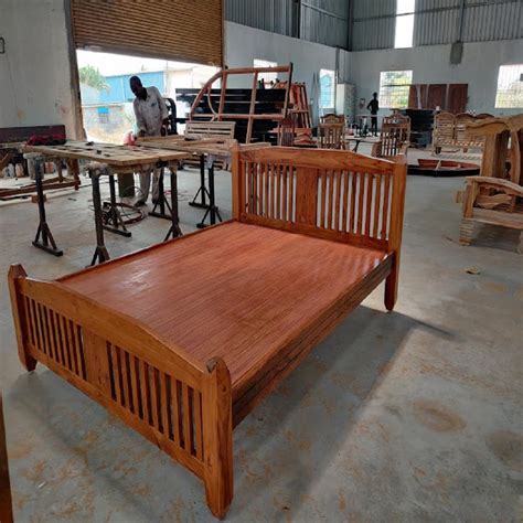 Queen Size Teak Wood Cot At Rs 30000 In Hosur ID 27204183188