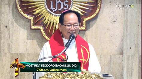 Live Tv Mass Today At Quiapo Church Friday February Am