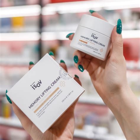 Восстанавливающий лифтинг-крем для лица с пептидами Isov Memory Lifting ...