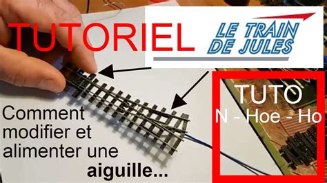 TUTO COMMENT MODIFIER ET ALIMENTER UNE AIGUILLE YouTube