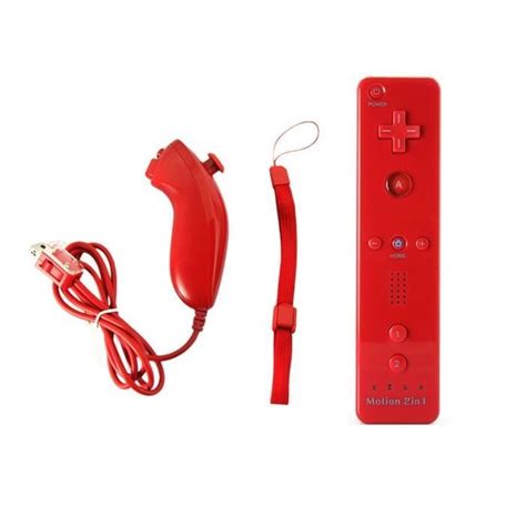 In Manette Wiimote Joystick Controller Nunchuk Int Gr Motion Plus