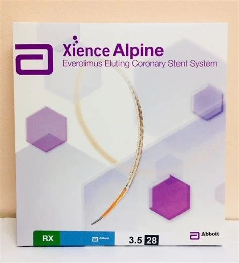 abbott xience xpedition drug eluting stent  rs  drug eluting