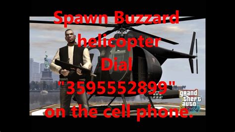 Gta Iv Buzzard Chopper Cheat Code Youtube