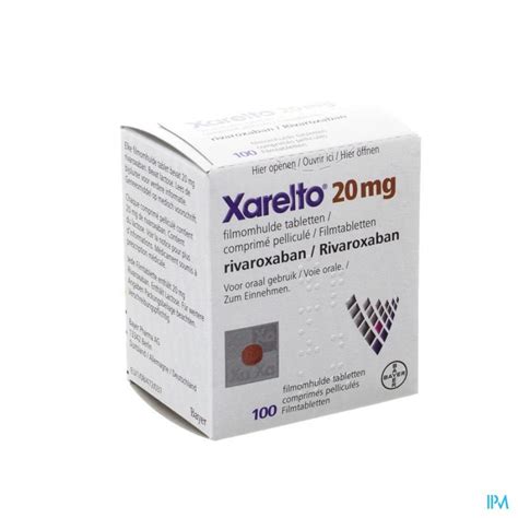 Xarelto 20 Mg