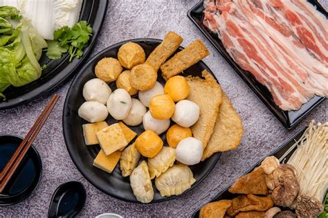 Premium Photo Chinese Hot Pot Also Known As Soupfood Or Steamboat Is A Cooking Method That