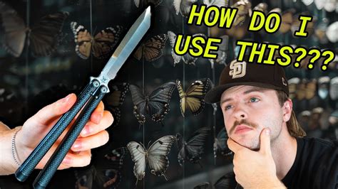 2 Beginner Butterfly Knife Tricks How To Open Your Balisong YouTube