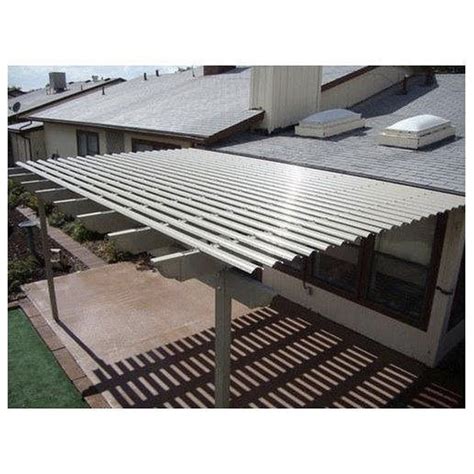 Stainless Steel Modular Terrace Roofing Shed At Rs Square Feet In