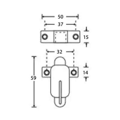 Mi Satori 5607 Raamknip Met Sluitkast Messing