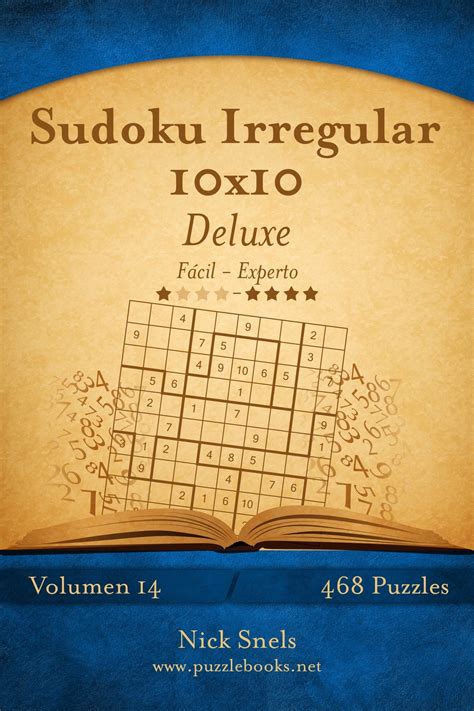 Sudoku Irregular X Deluxe De F Cil A Experto Volumen