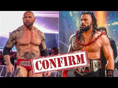 Batista Return Warning Jey Uso Defeat Roman Reigns Win Undisputed