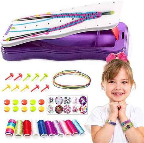 Diy Hand Rope Braider Set Friendship Bracelets Rope Weaver Kit