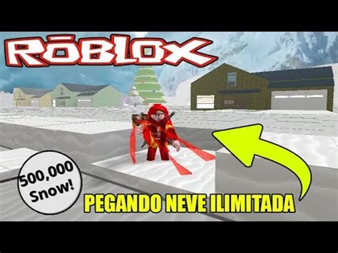 Pegando Neve Infinita No Snow Shoveling Simulator Roblox Youtube