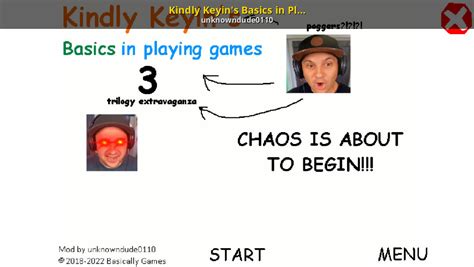 Kindly Keyin's Basics in Playing Games 3 [Baldi's Basics] [Mods]