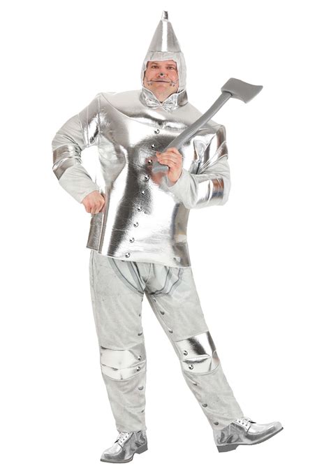 Mens Wizard Of Oz Plus Size Adult Tin Man Costume