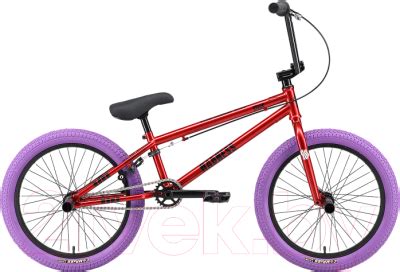 STARK Madness BMX 5 Cr-Mo 2025 (красный/черный/фиолетовый) Велосипед ...