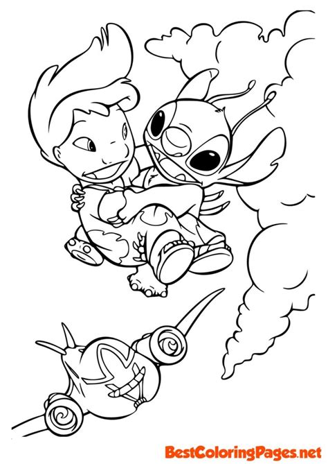 Lilo Stitch Coloring Pages To Print And Color Page My XXX Hot Girl