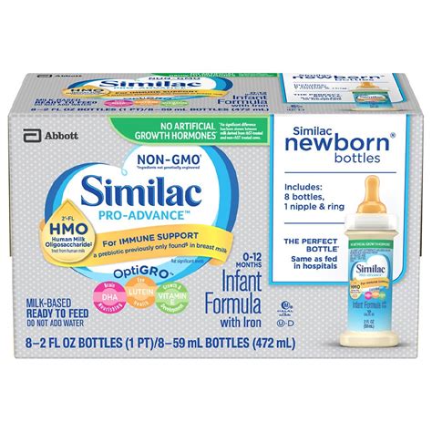 Similac Advance Pro Advance Infant Formula With Iron Ready To Feed