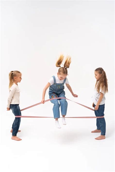 Та самая Резиночка для прыжков и спортивных игр на улице для детей и в ...