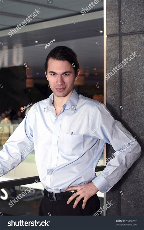 Male Model Nyc Shopping Mall He Stock Photo 55960237 Shutterstock