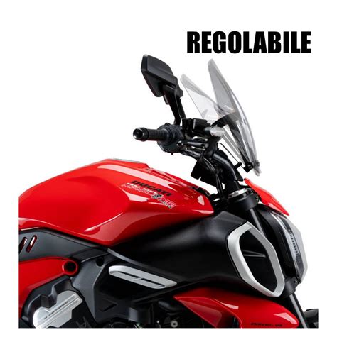 Cupolino Puig Naked Per Ducati Diavel V4 Fume Chiaro