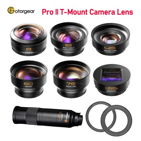 Fotorgear Lente De C Mara Pro Ll Para Tel Fono M Vil Montaje En T Ojo