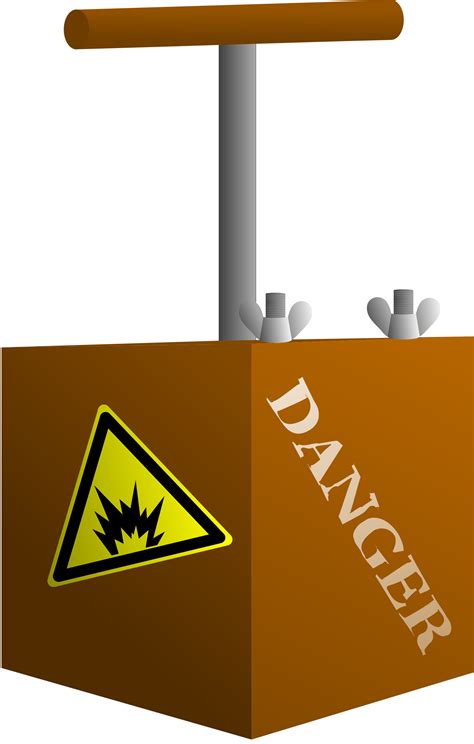 clipart detonator box