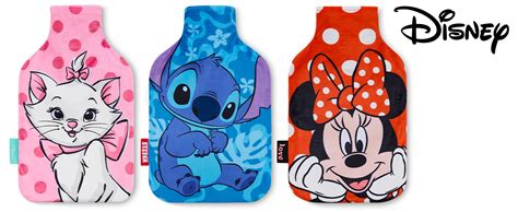 Disney Stitch Hot Water Bottle Hot Water Bag With Soft Cover Hand Feet Warmer For Period Pain