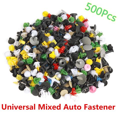 Pcs Car Retainer Clips Auto Fasteners Rivet Bumper Kit Car Trim