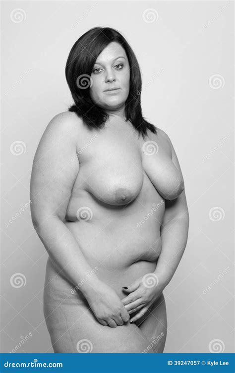Nude Mature Plus Sized Woman Stock Image Image Of Adult Naked