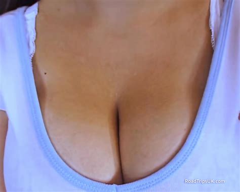 Denise Davies Shows Off Her Massive Natural Tits