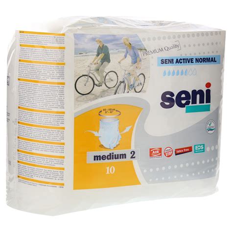 SENI Active Normal Inkontinenzslip Einmal M 10 Stück online bestellen ...