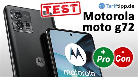 Motorola Moto G72 Test Deutsch Youtube