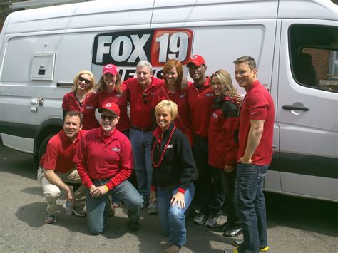 FOX19 - All of our great FOX19 anchors are on hand for the Opening Day