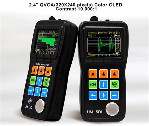 Digital Ultrasonic Steel Thickness Gauge With A B Sg Um Dl With Ce