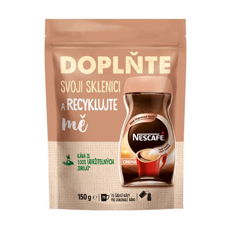 Sáček rozpustné kávy NESCAFÉ® CREMA | Nescafé CZ