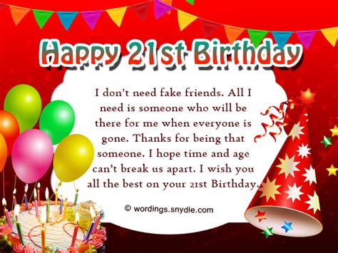 Funny 21st Birthday Quotes For Him